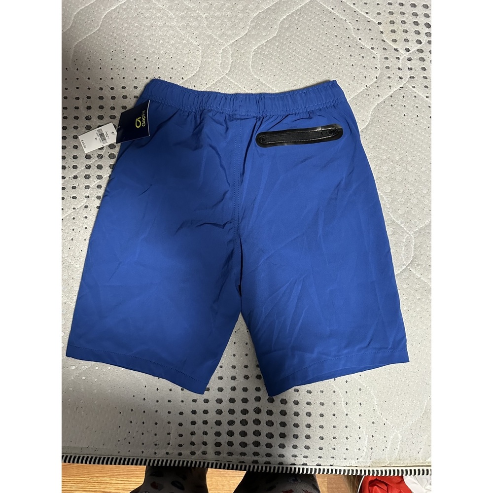 Green mesh Boys Athletic Shorts